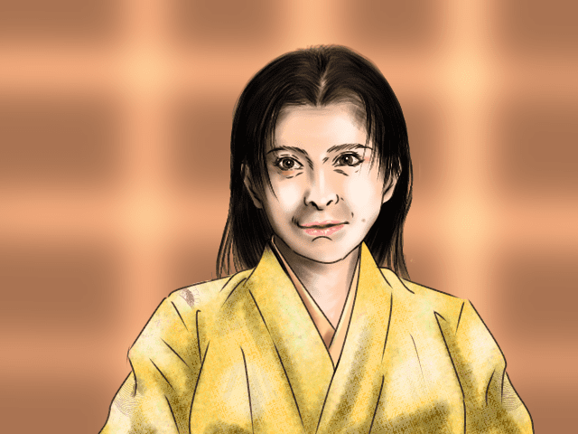阿波局（鎌倉殿の13人版）のイラスト