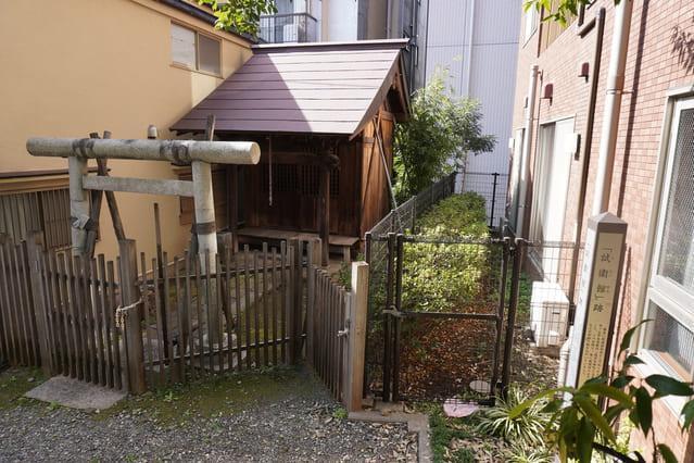 天然理心流剣術の道場・試衛館跡（東京都新宿区市谷柳町２５）