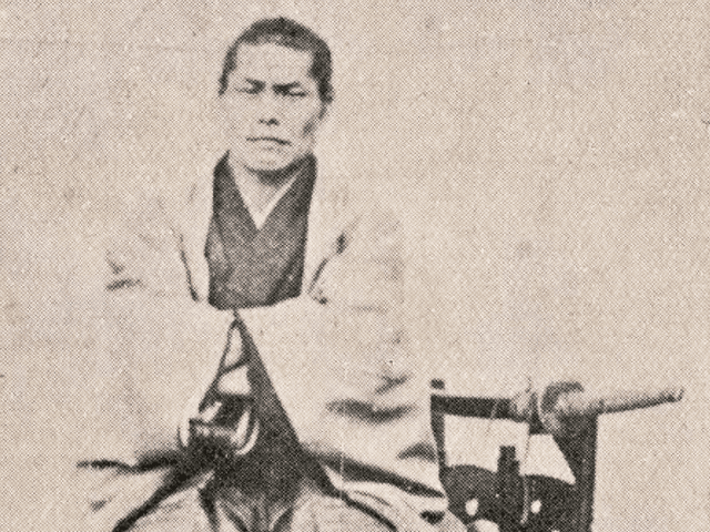 近藤勇の肖像（出典：国立国会図書館デジタルコレクション）