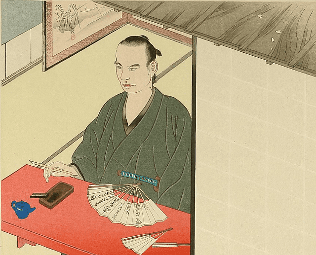 清河八郎の肖像画（出典：wikipedia）