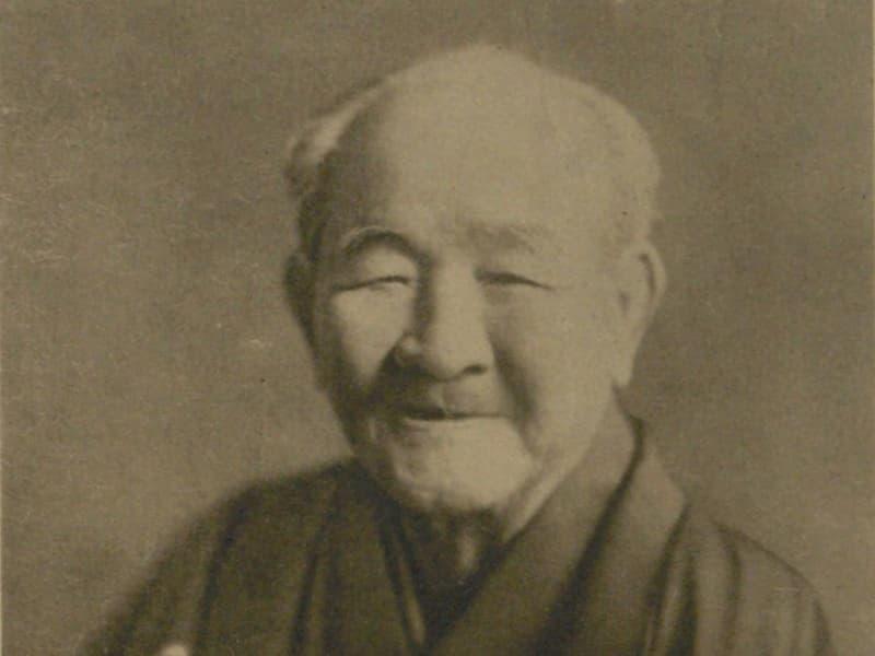 晩年の渋沢栄一（出典：近代日本人の肖像）