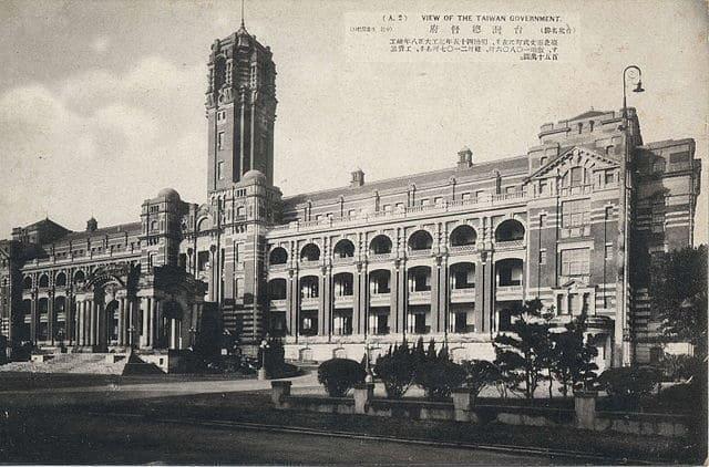 台湾総督府は1895年に台湾統治のために台北に設置された官庁。写真は旧台湾総督府庁舎
