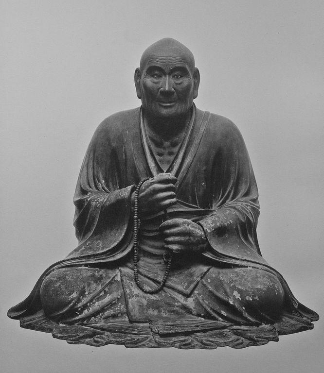 運慶の肖像とされる僧形像（六波羅蜜寺、出典：wikipedia）
