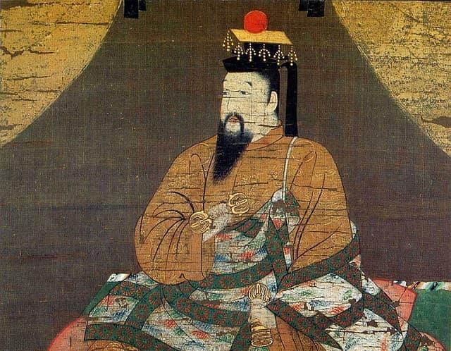 後醍醐天皇の肖像（清浄光寺蔵、出典：wikipedia）