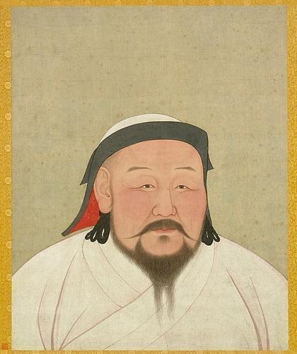 ※モンゴル第５代皇帝・クビライ（出典：wikipedia）