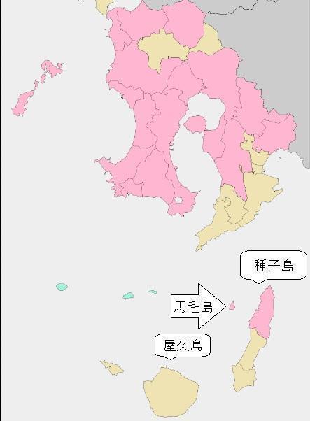 馬毛島の位置