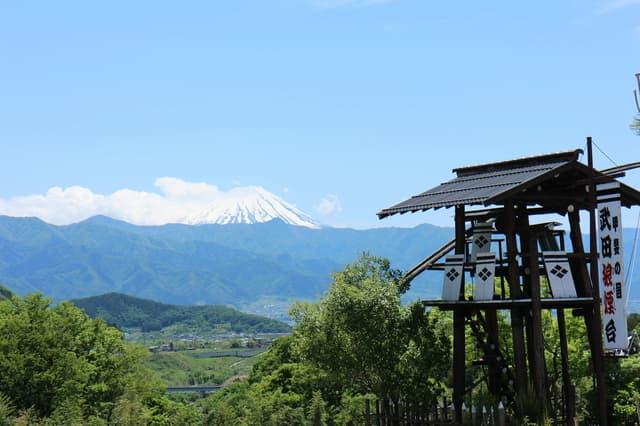 山梨にある武田の狼煙台