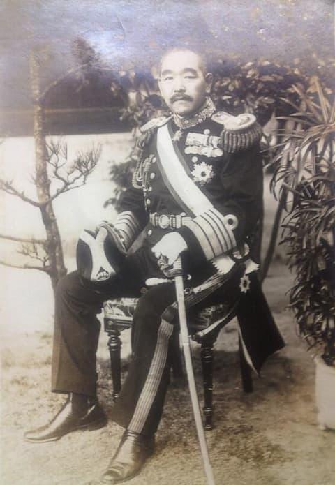 海軍大将時代の鈴木貫太郎（1923年頃。出典：wikipedia）