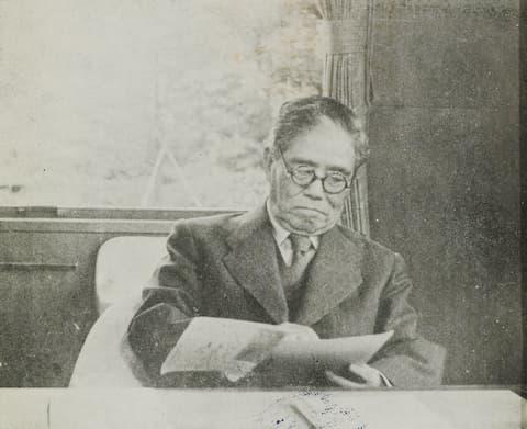 五島慶太の肖像（出典：国立国会図書館、近代日本人の肖像より）