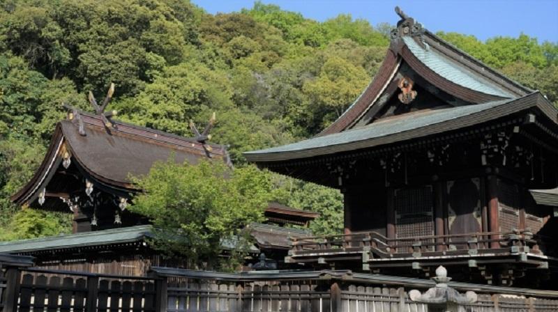 吉備津彦神社は国宝でもある