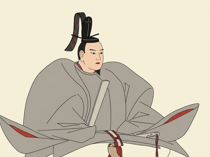 足利義昭の肖像画（東京大学史料編纂所蔵）