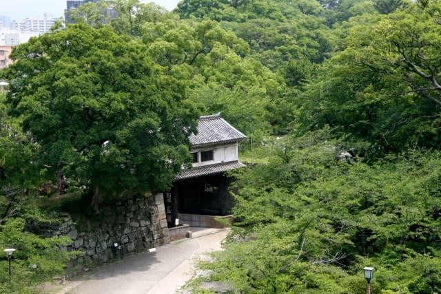 和歌山城の岡口門