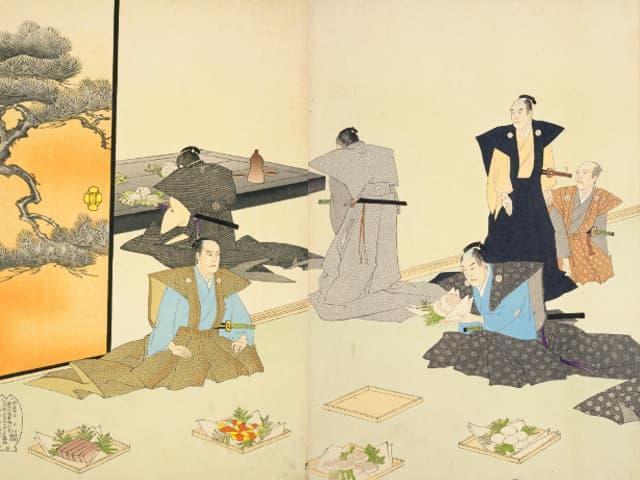 「六月十六日嘉祥ノ図」『千代田之御表』(出典:国立国会図書館デジタルコレクション)