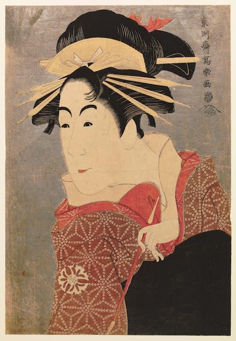 松本米三郎の化粧坂の少将実はしのぶ(出典:ColBase)