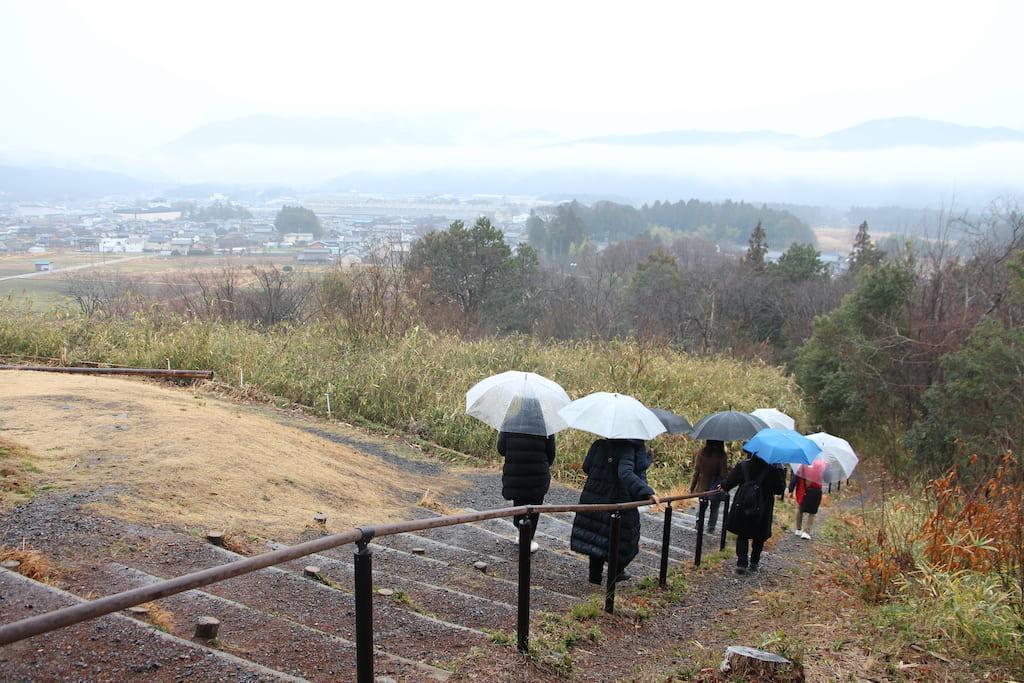 笹尾山から臨む関ケ原