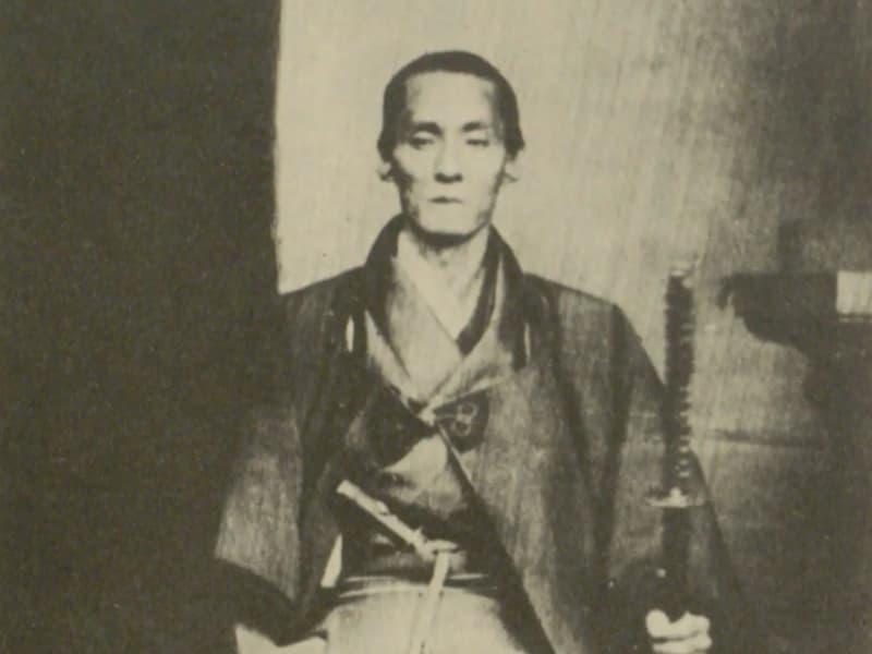 中島三郎助の肖像（『木戸孝允公伝 上』より。出典：国立国会図書館デジタルコレクション）