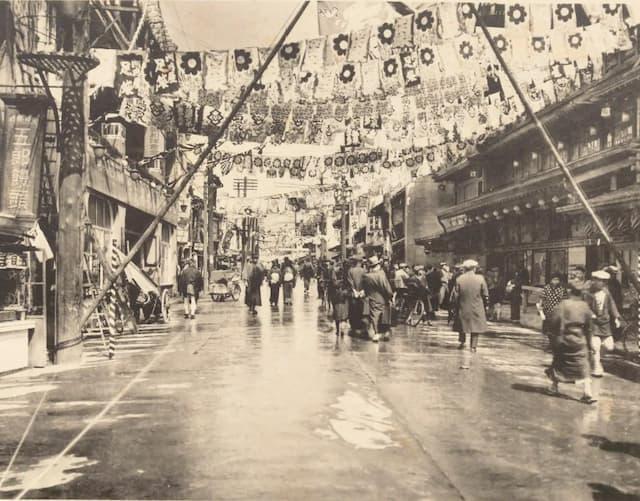 道頓堀（『大阪市大觀 大正14年5月』より）