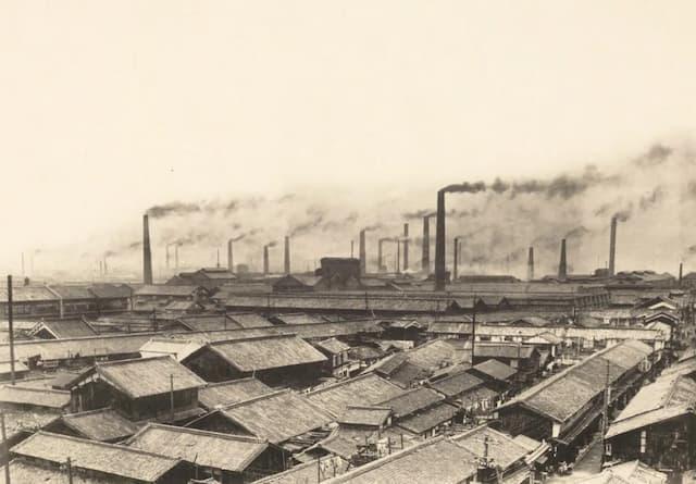 大阪市の工業地（『大阪市大觀 大正14年5月』より）