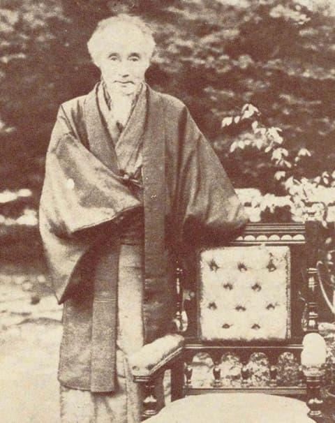 晩年の勝海舟(出典:国立国会図書館 近代日本人の肖像)