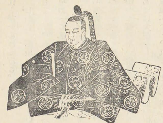徳川家斉の像(『少国民の日本史 下巻』より。出典:国立国会図書館デジタルコレクション)
