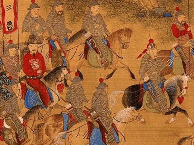明の兵士たち（出所：<a href="https://commons.wikimedia.org/wiki/File:Ming_soldiers_03.jpg" target="_blank">wikipedia</a>）
