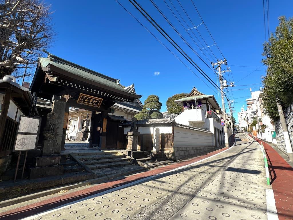 雑司ヶ谷、鬼子母神につながる宿坂