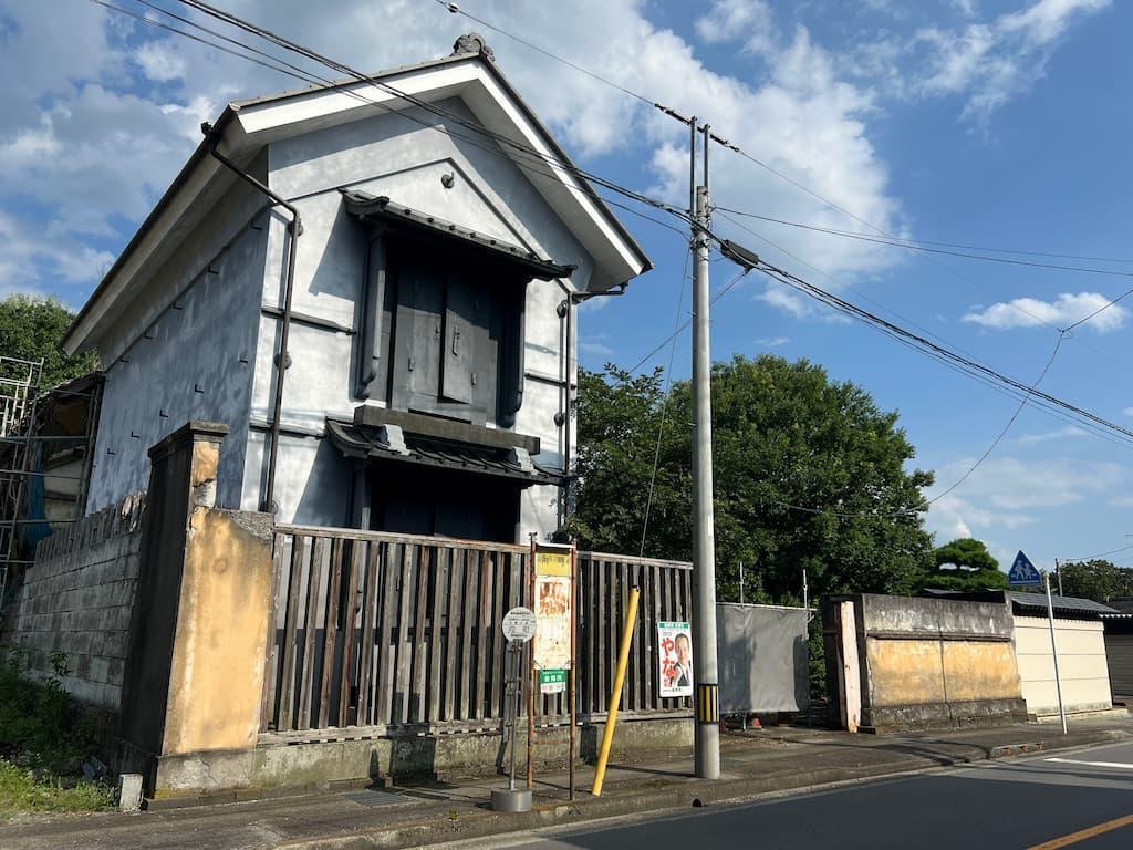 黒羽宿の風情が残る街並み