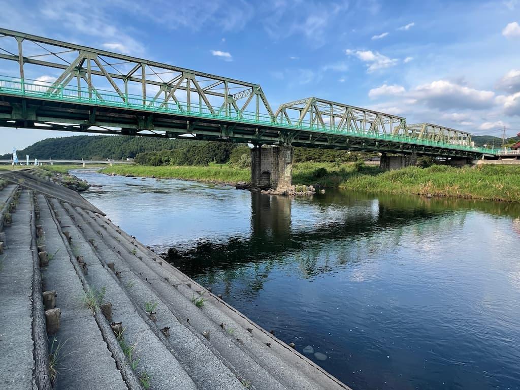 那珂川、かつての川港があったあたり