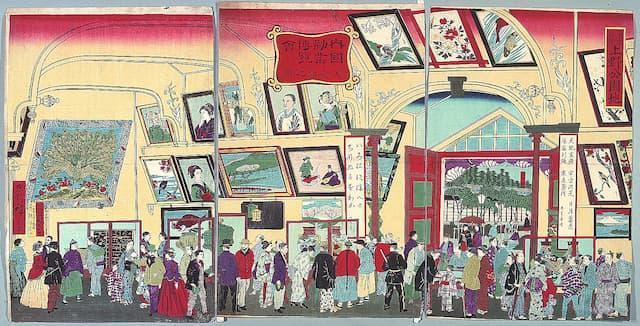 第一回内国勧業博覧会（1877年）　パブリックドメイン