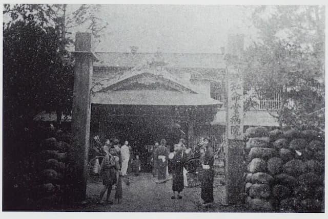 明治時代の知命堂病院　パブリックドメイン