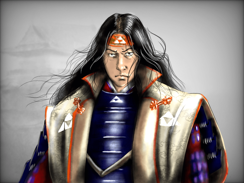 北条氏照のイラスト