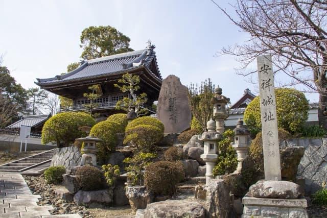安祥城跡(現在の愛知県安城市安城町)