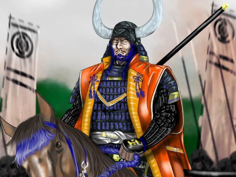 滝川一益のイラスト