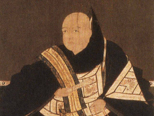 筒井順慶の肖像画（伝香寺 蔵）