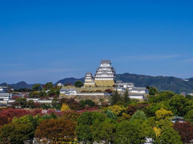 現在も残る姫路城の連立式の大天守（1609年完成）
