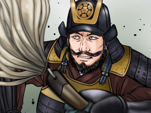 長宗我部盛親の肖像画