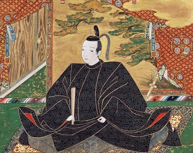 小早川秀秋像 [模写]（京都国立博物館、出典：wikipedia）