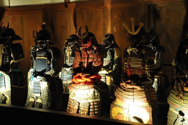 姫路城の甲冑の写真
