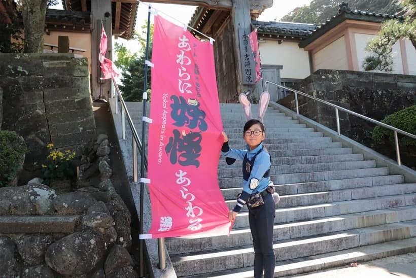 コスプレしてイベントに参加