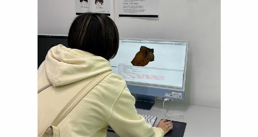 高精度3Dモデル展示のイメージ