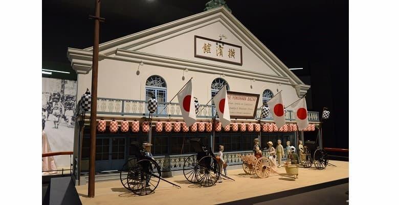 勧工場「横浜館」模型（横浜市歴史博物館蔵）